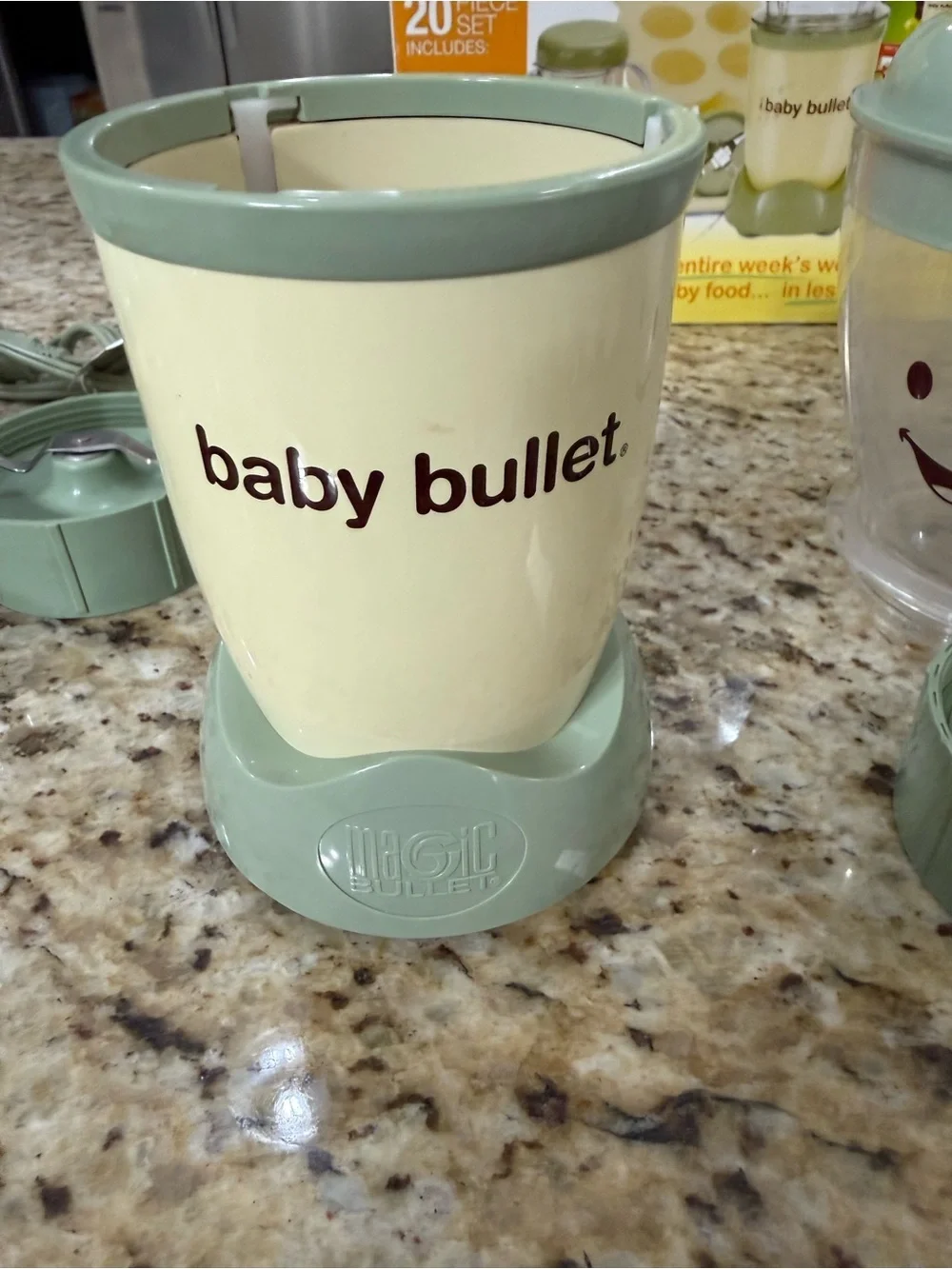 Magic Baby Bullet processor baby included